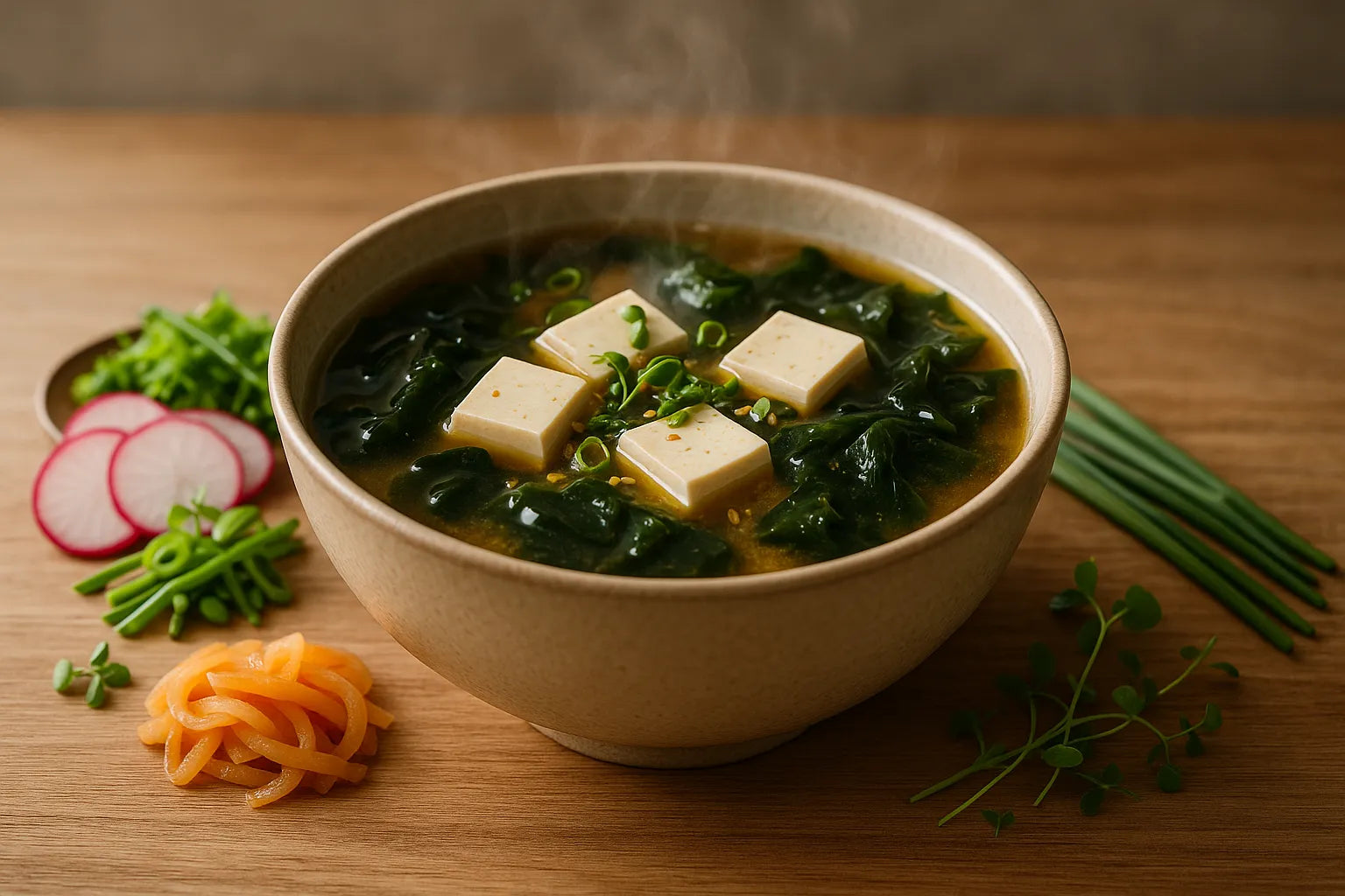 Tofu Seaweed Miso Soup