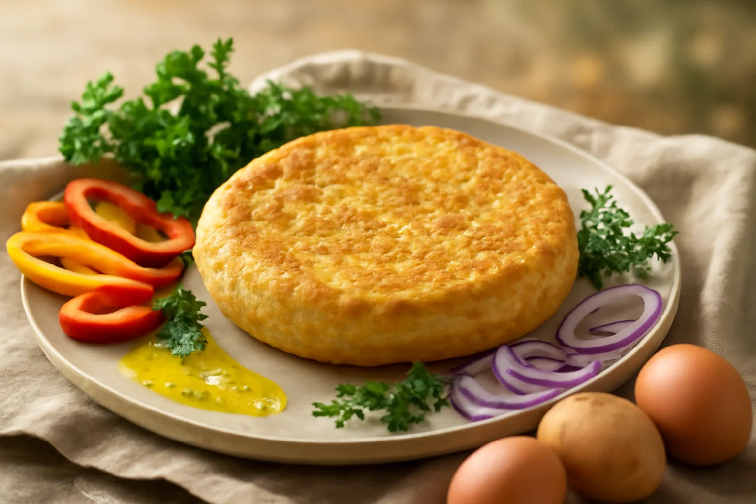 Spaanse tortilla met minder olie