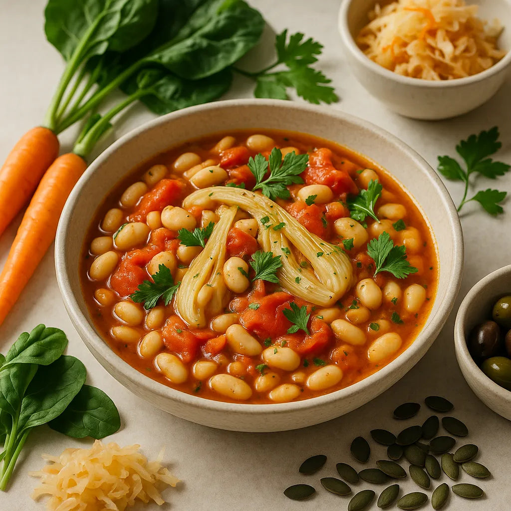 White Bean Fennel Tomato Stew