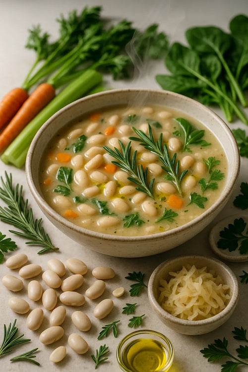 White Bean Rosemary Soup