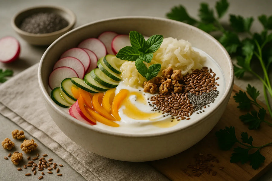 Delicious Yogurt Bowls for Gut Health & Microbiome Support