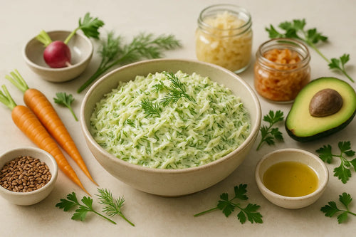 Yogurt Dill Cabbage Slaw