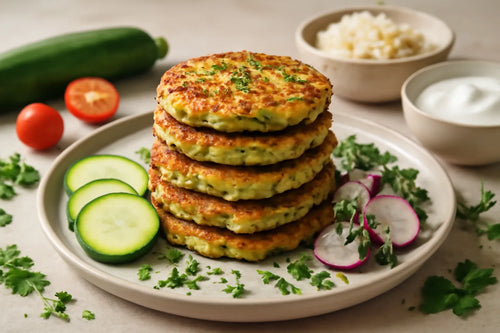 Zucchini pancakes